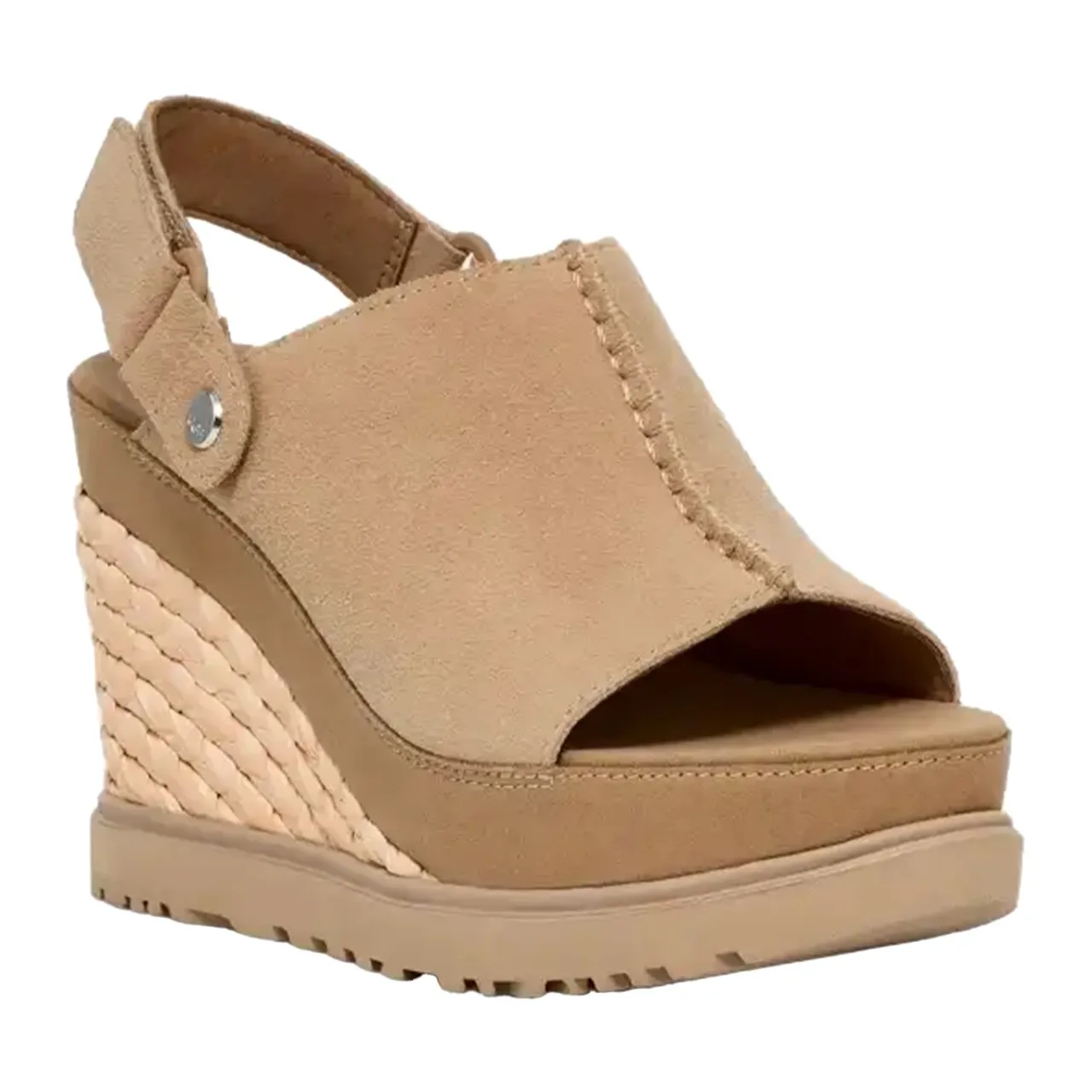 UGG , Adjustable Slide Sandal ,Beige female, Sizes: