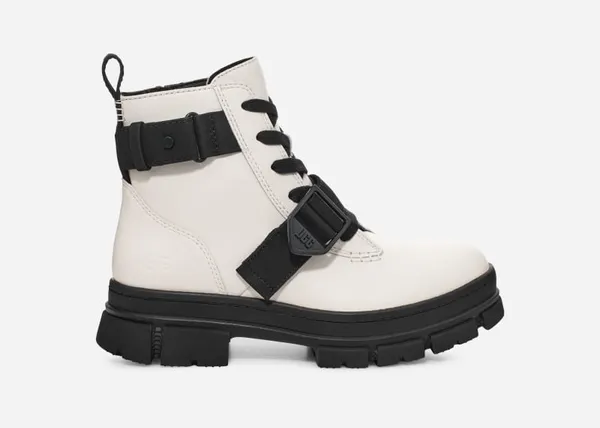 UGG® Ashton Lace Up Boot for Women in White