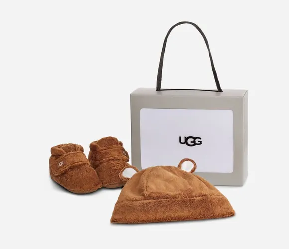 UGG® Bixbee Boot and Beanie for Kids in Brown