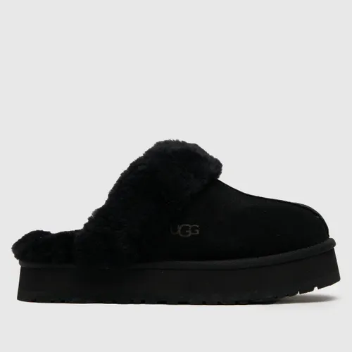 Ugg Black Disquette Slippers