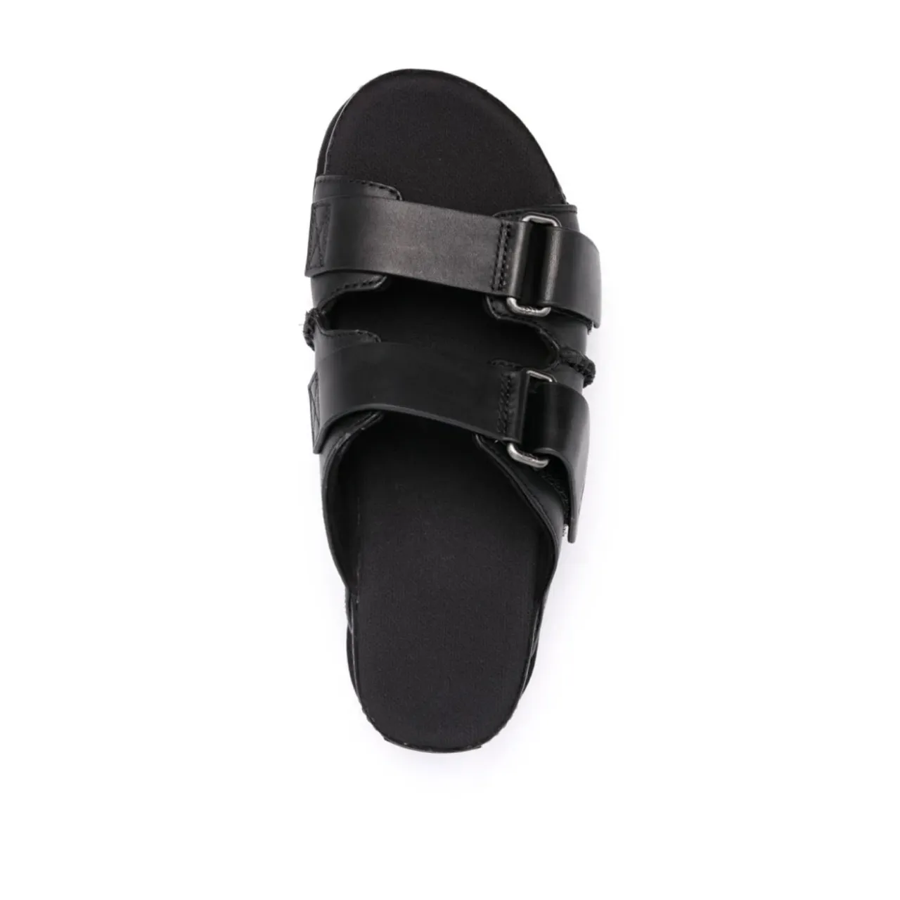 UGG , Black Flat Shoes Goldenstar Hi Slide ,Black female, Sizes: