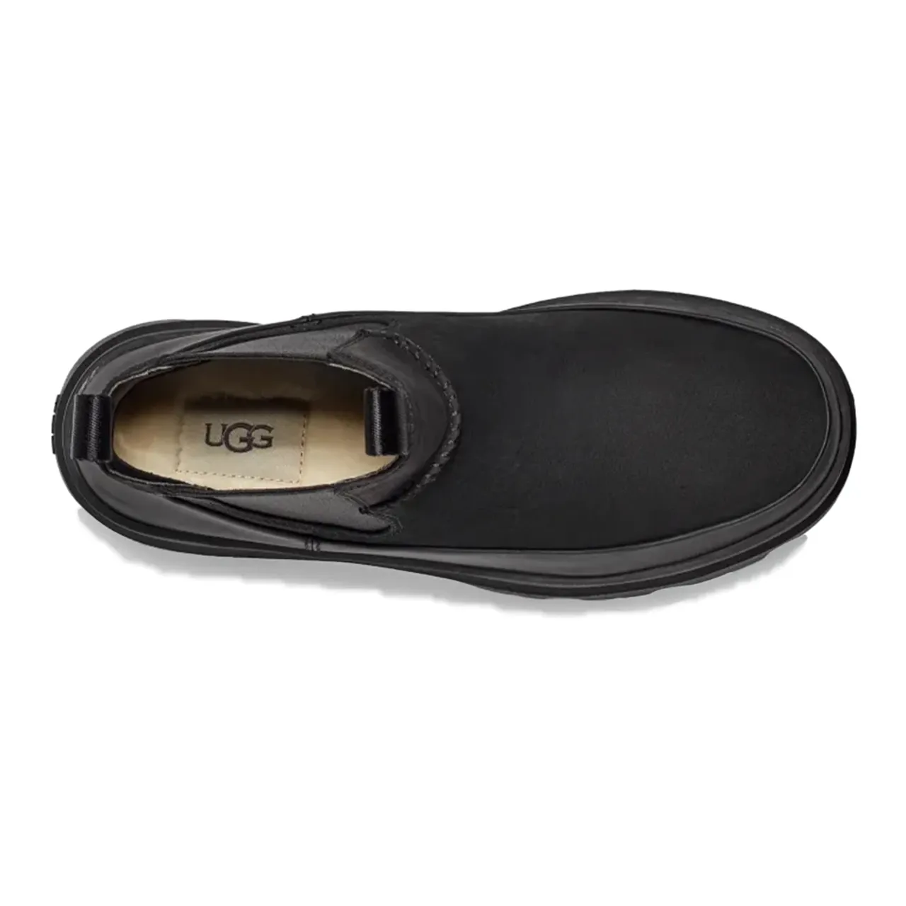 UGG , Black Lace-up Shoes ,Black female, Sizes: