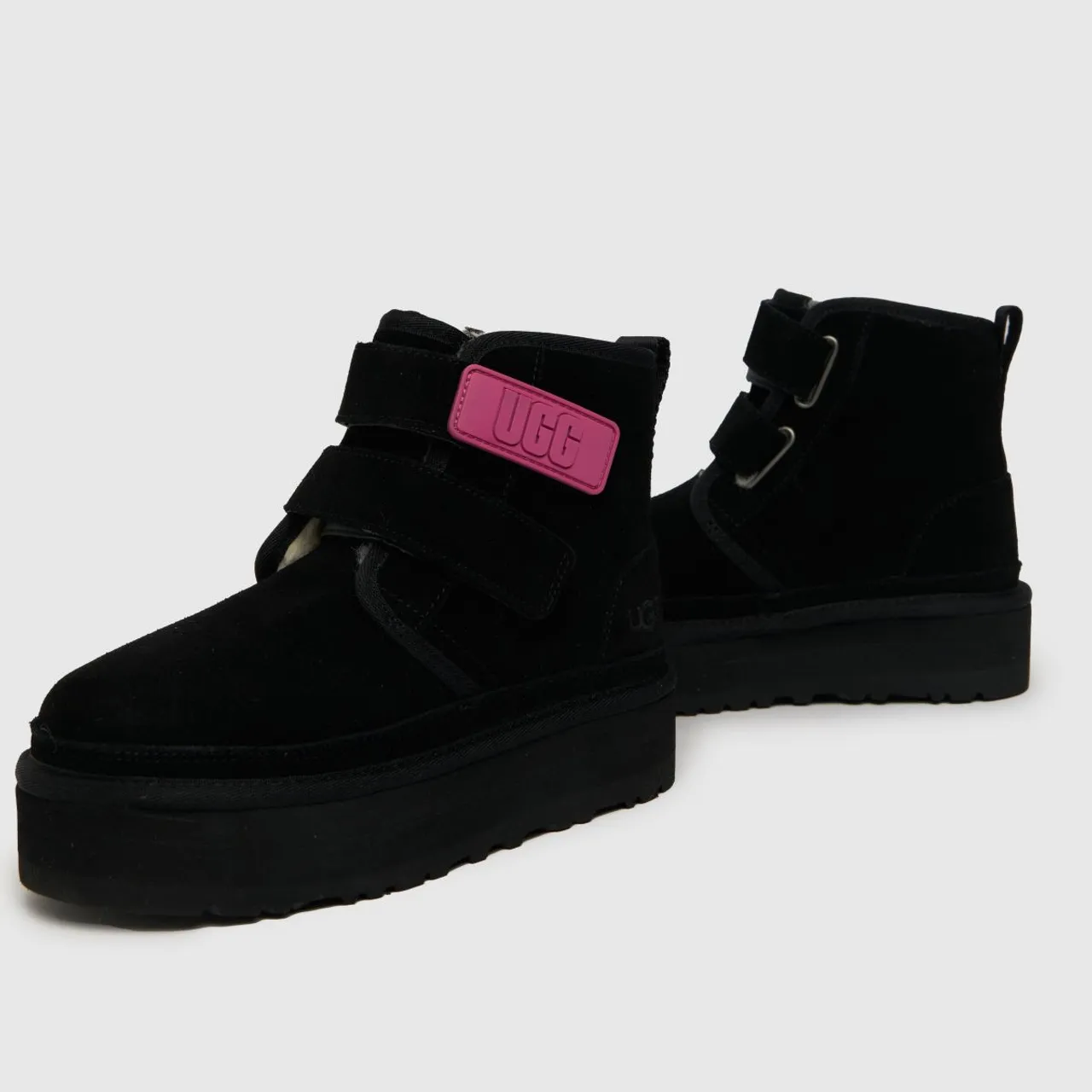 Ugg Black Neumel Platform Girls Junior Boots