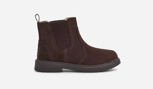 UGG® Bolden Boot for Kids in Stout Suede
