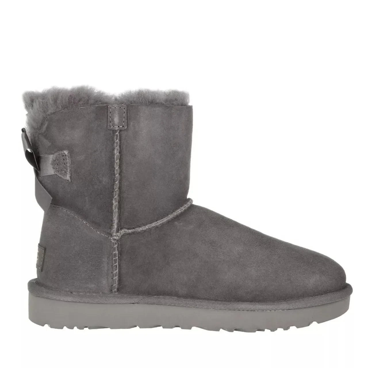 UGG Boots & Ankle Boots - W Mini Bailey Bow Ii - grey - Boots & Ankle Boots for ladies