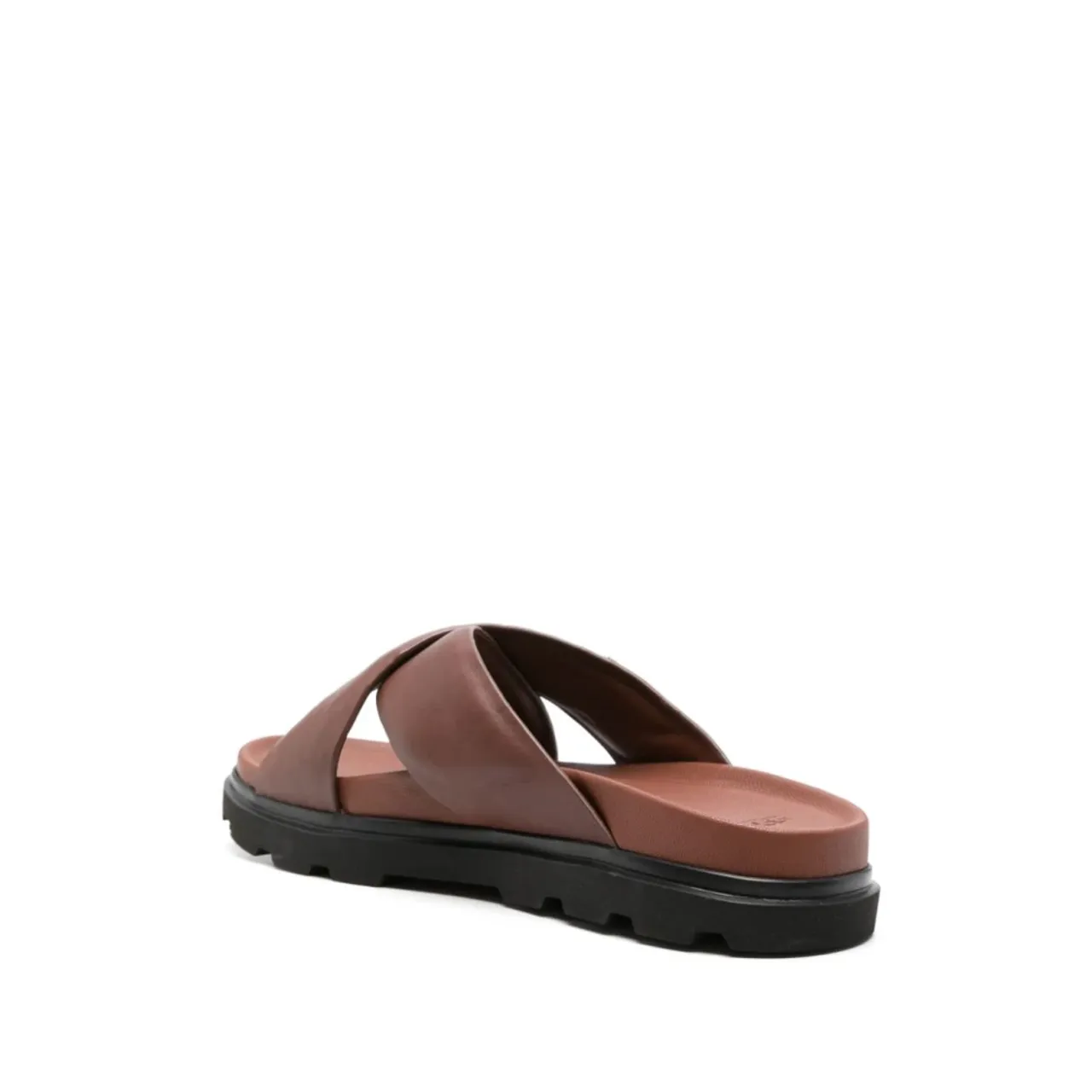 UGG , Brandy Flat Shoes Capitola Cross Slide ,Brown male, Sizes: