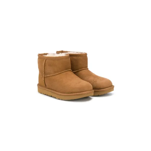 UGG , Brown Classic Mini II Boots for Kids ,Brown female, Sizes:
