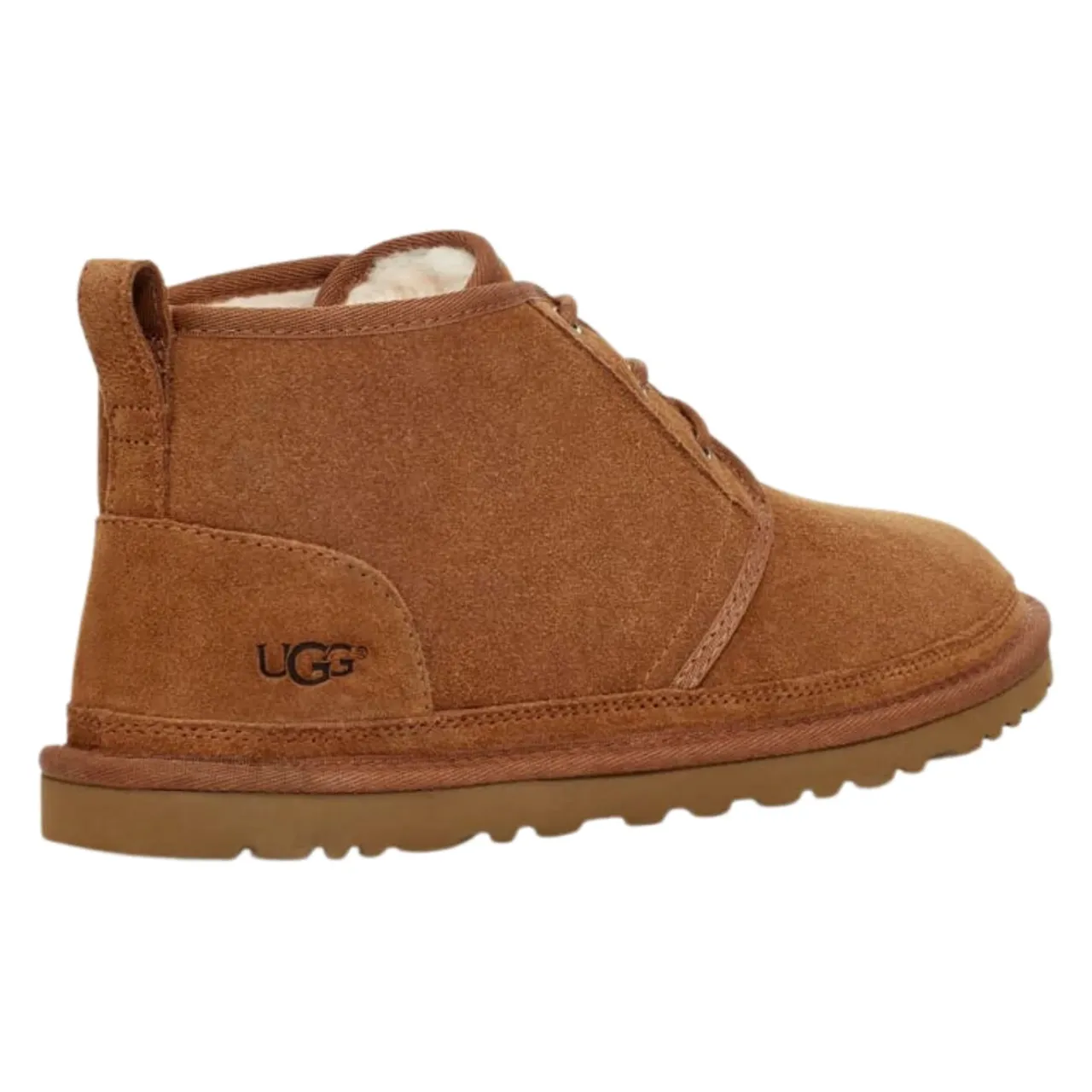 UGG , Brown Lace-up Flat Shoes ,Brown male, Sizes: