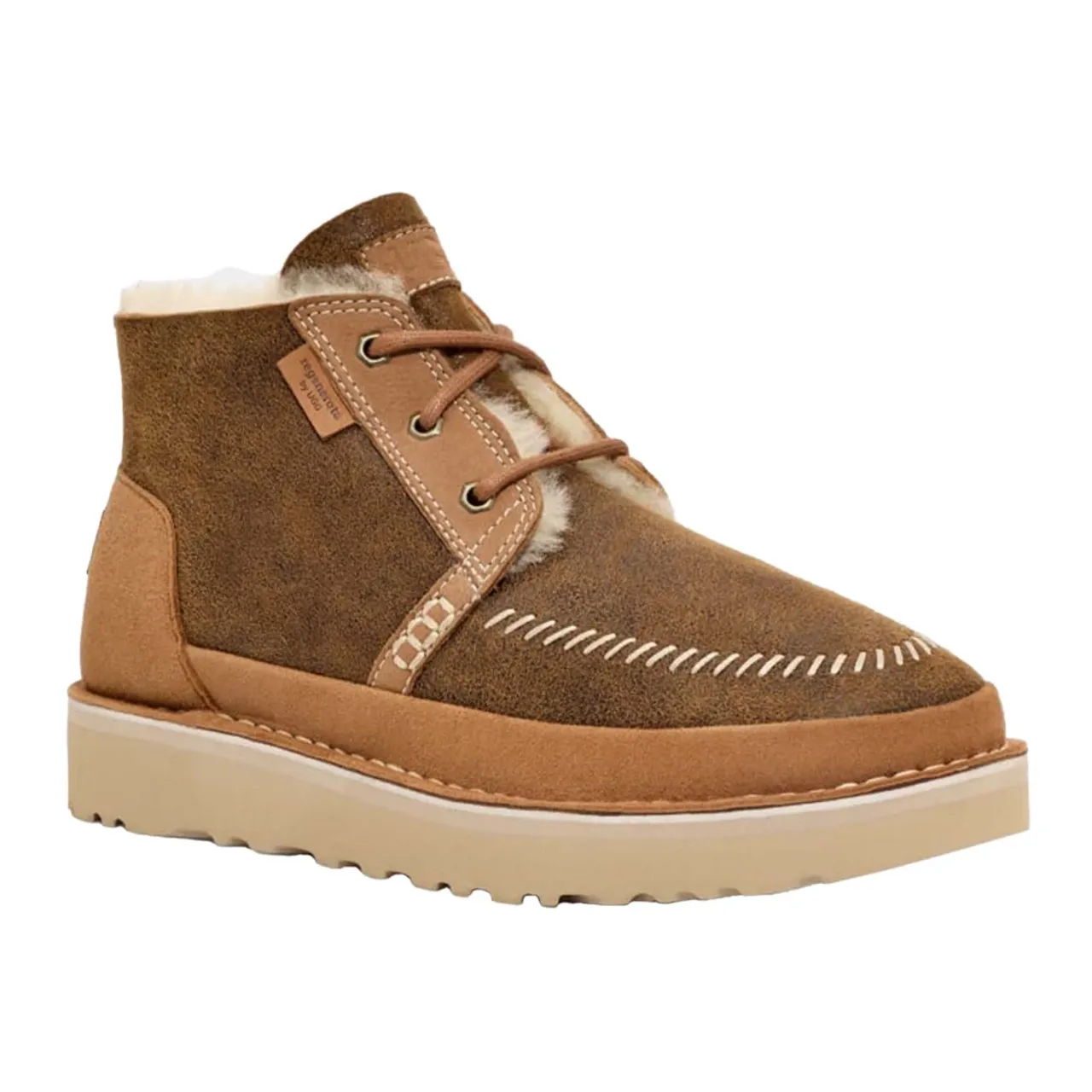 UGG , Brown Lace-up Shoes ,Brown male, Sizes: