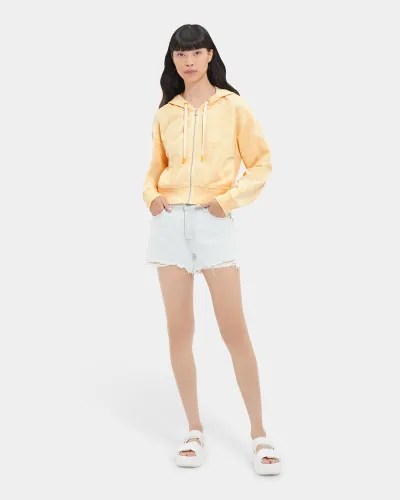 UGG® Camari Melange Hoodie for Women in Yellow Neon Melange