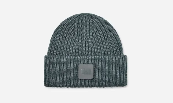 UGG® Chunky Cuff Beanie for Men in Stormy Seas