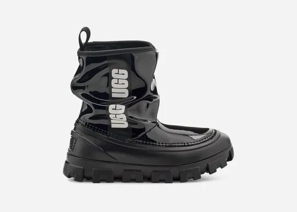 UGG® Classic Brellah Mini Boot in Black