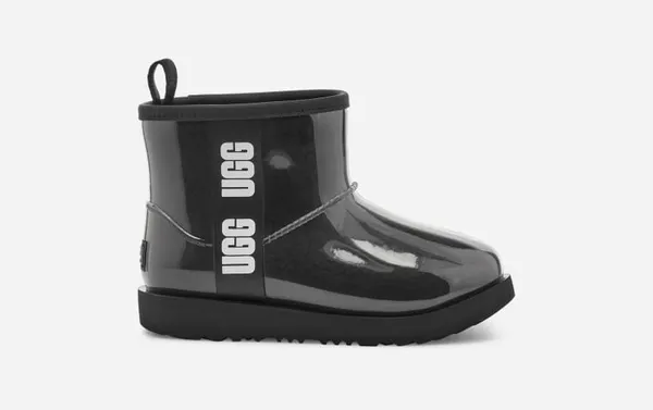 UGG® Classic Clear Mini II Boot for Kids in Black