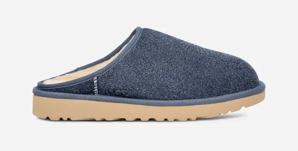 UGG® Classic Shaggy Suede Slip-On for Men in Night At Sea