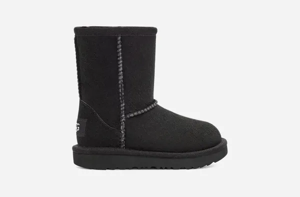 UGG® Classic Short II Boot for Kids in Black