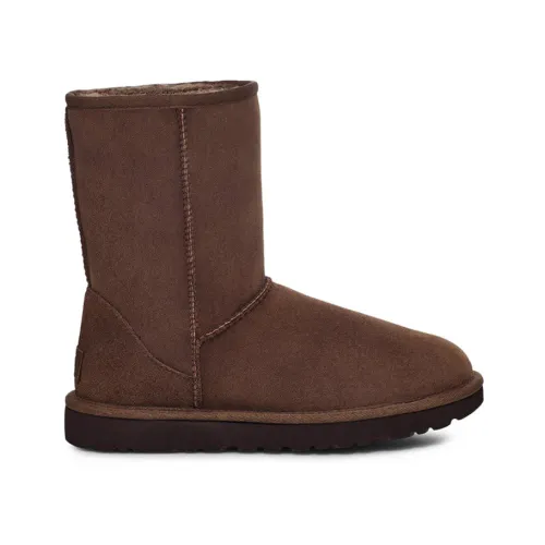 UGG , Classic Short II Suede Boots ,Brown female, Sizes: