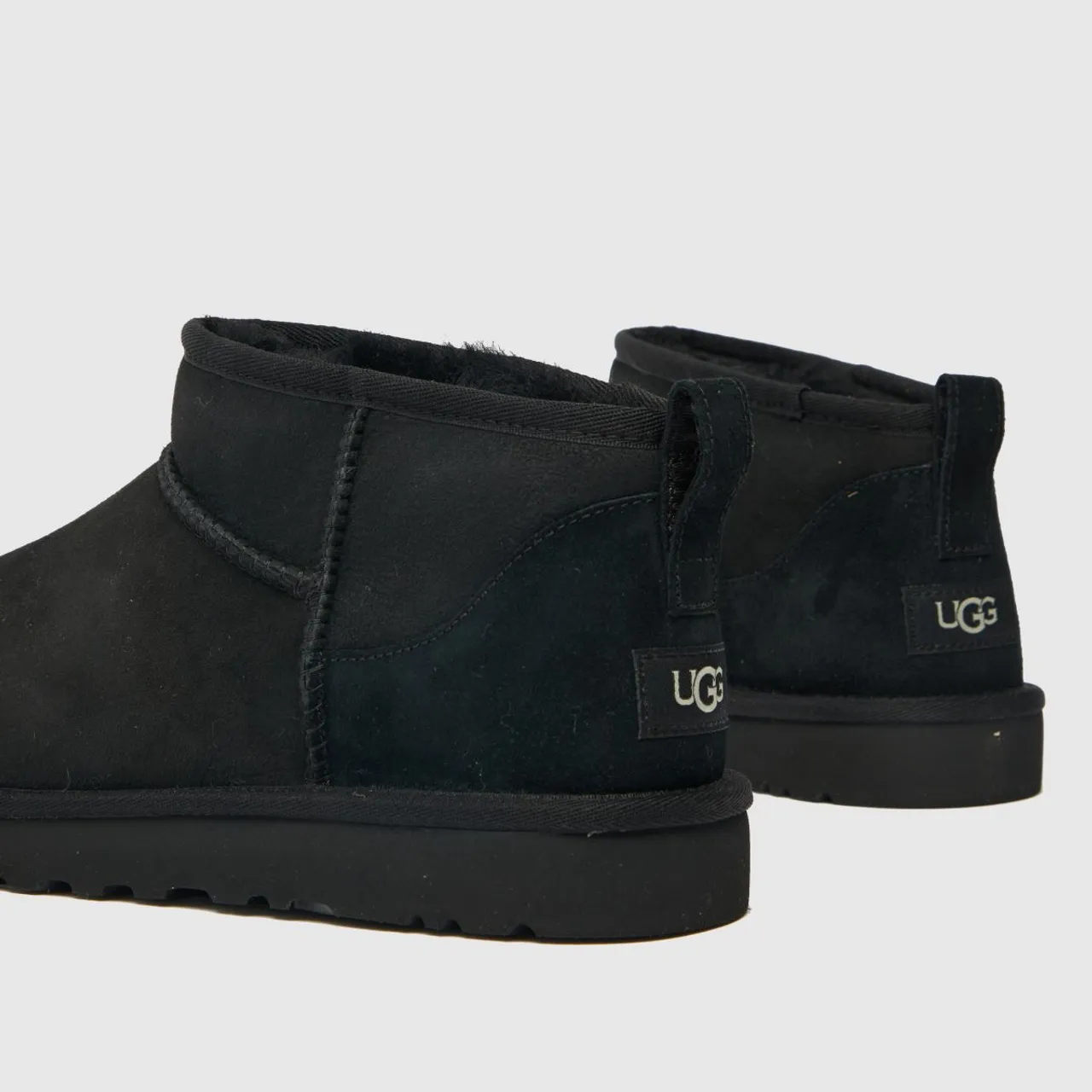 Ugg Classic Ultra Mini Boots In Black