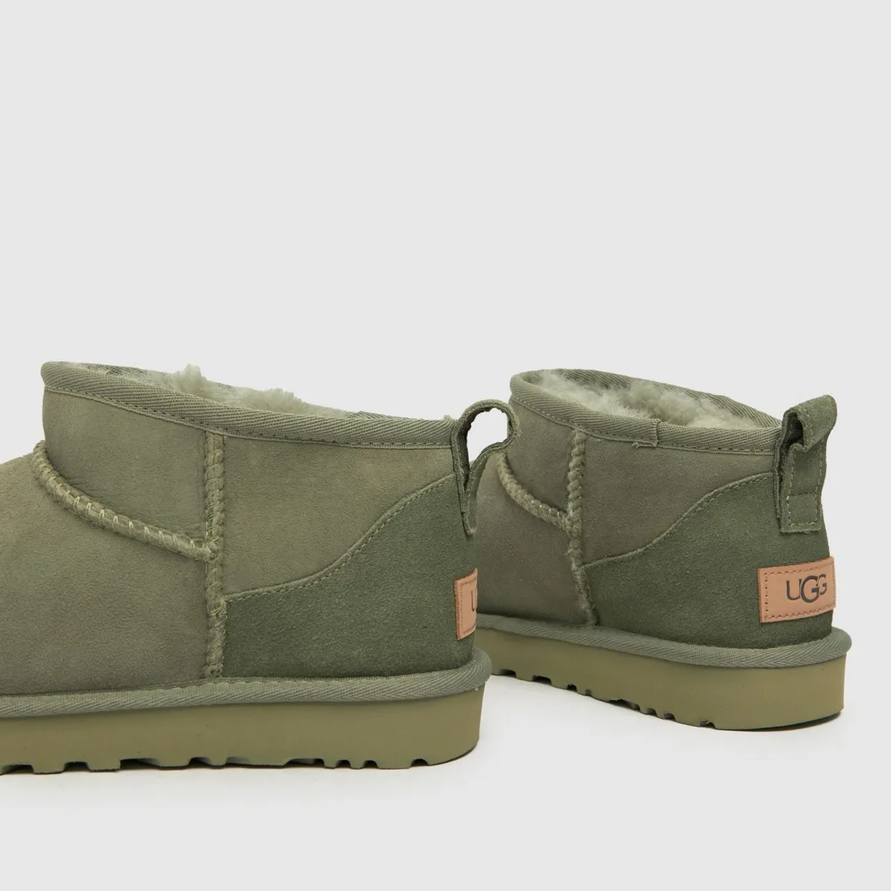 Ugg Classic Ultra Mini Boots In Shaded Clover