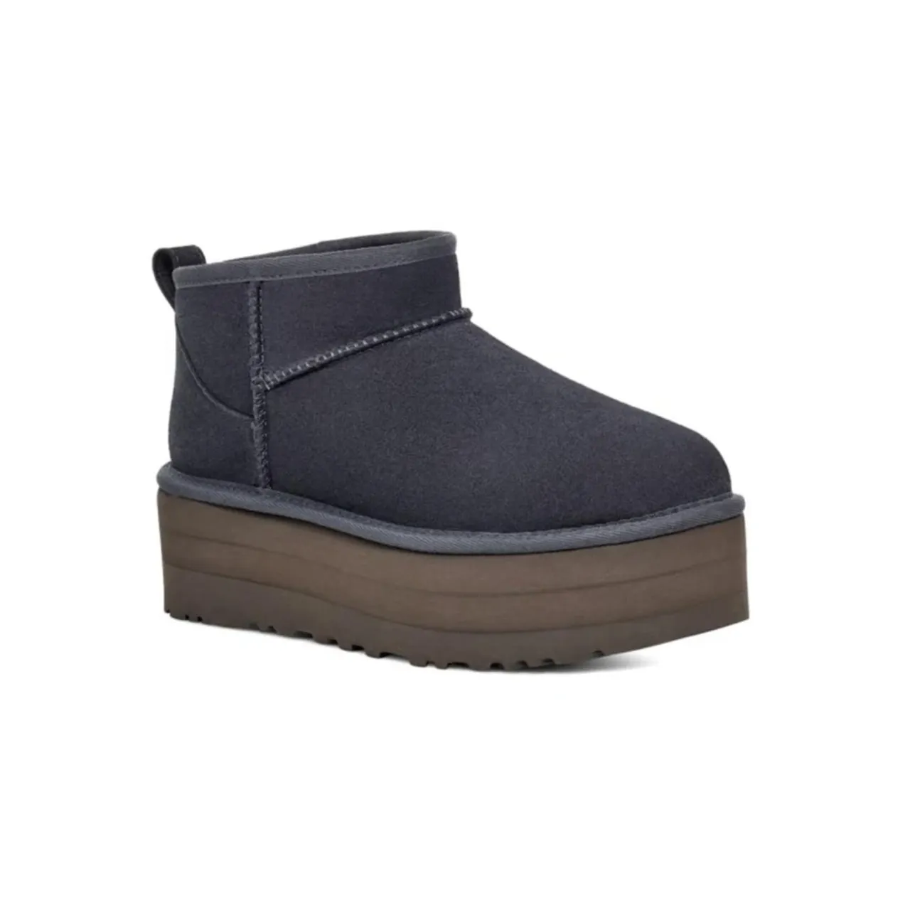 UGG , Classic Ultra Mini Platform Boots ,Blue female, Sizes: