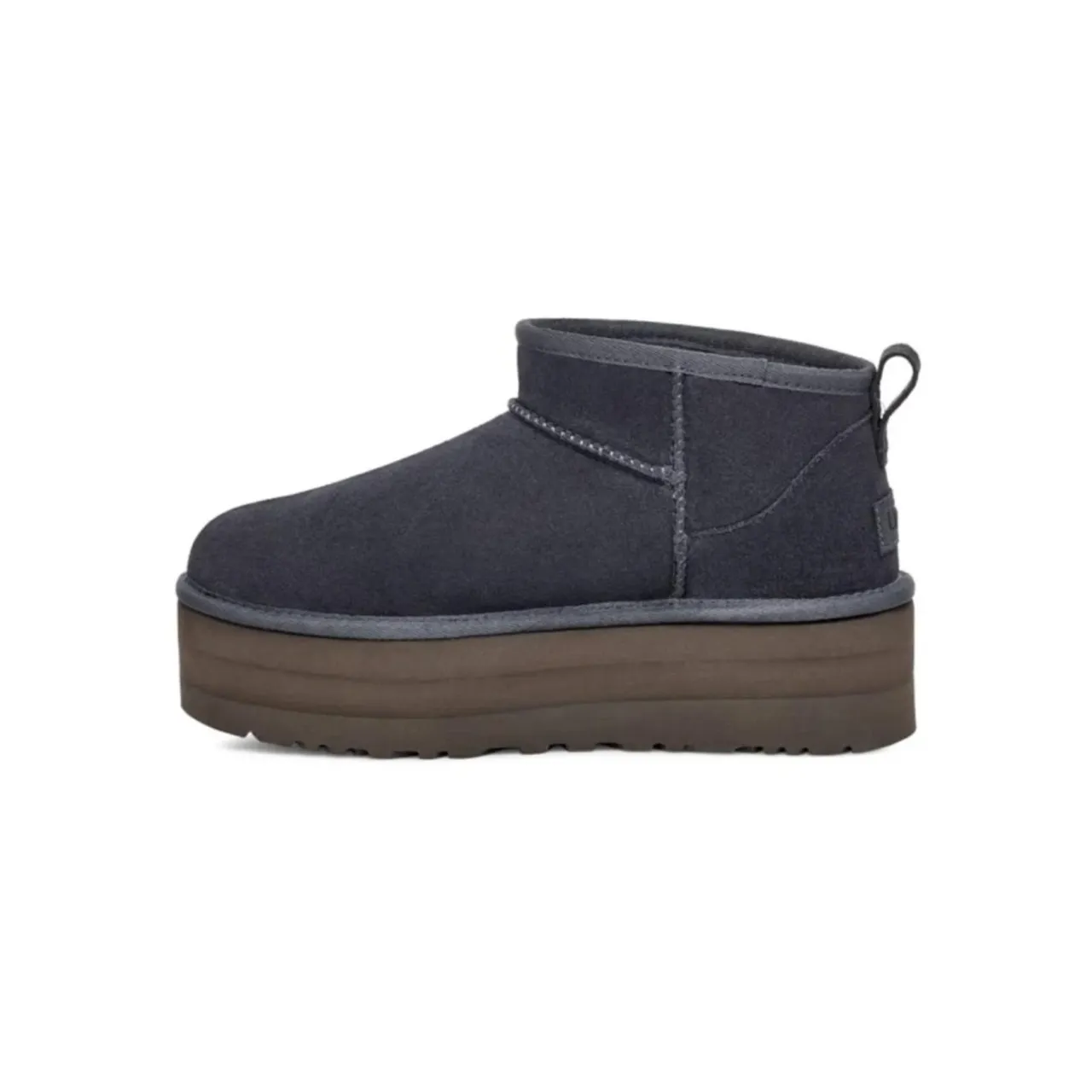 UGG , Classic Ultra Mini Platform Boots ,Blue female, Sizes: