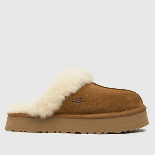 Ugg Disquette Slippers In Tan