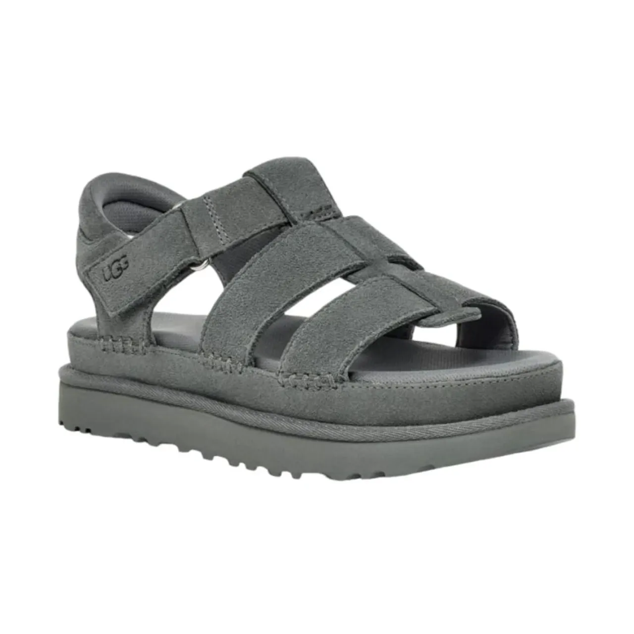 UGG , Flat Sandals ,Gray female, Sizes: