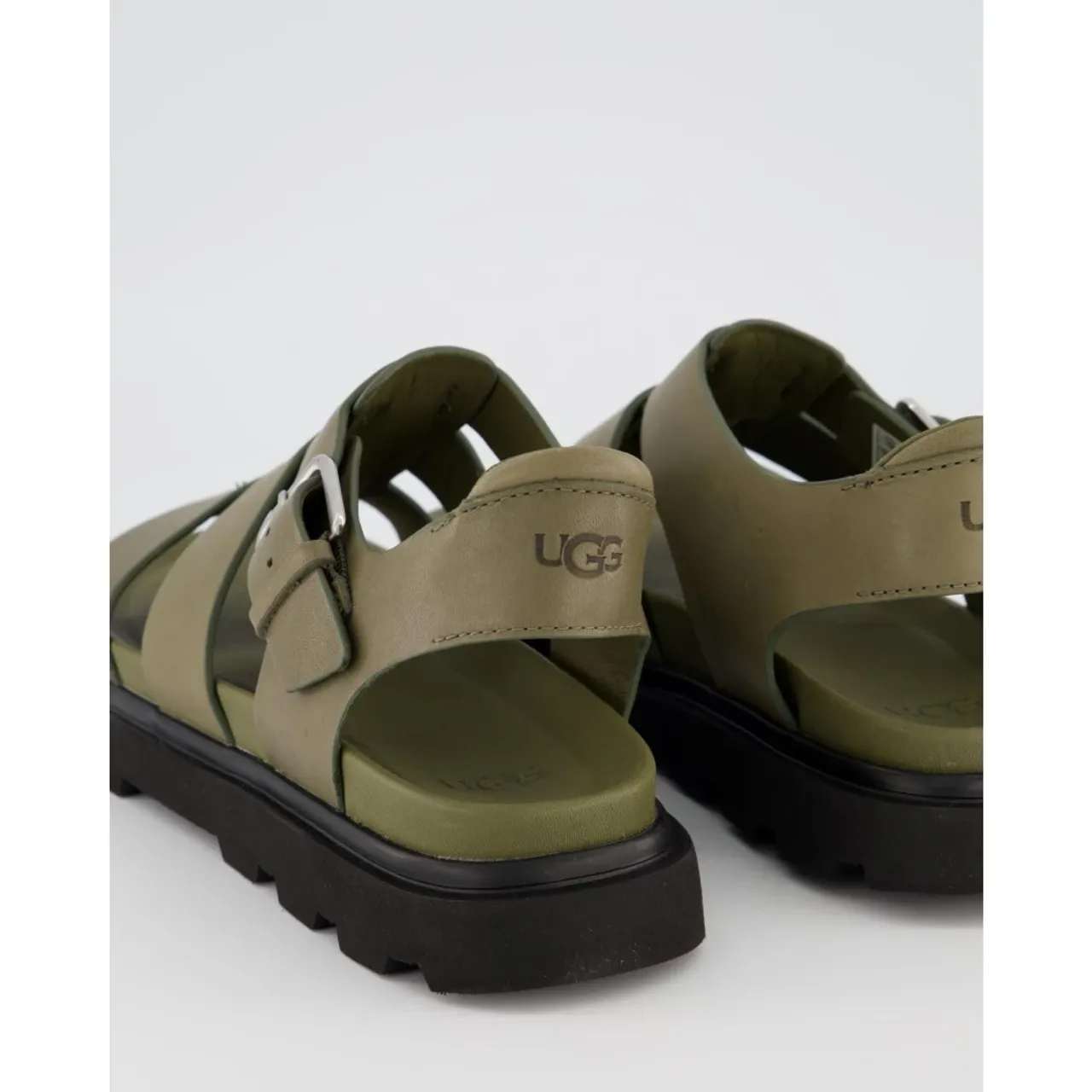 UGG , Flat Sandals ,Green female, Sizes: