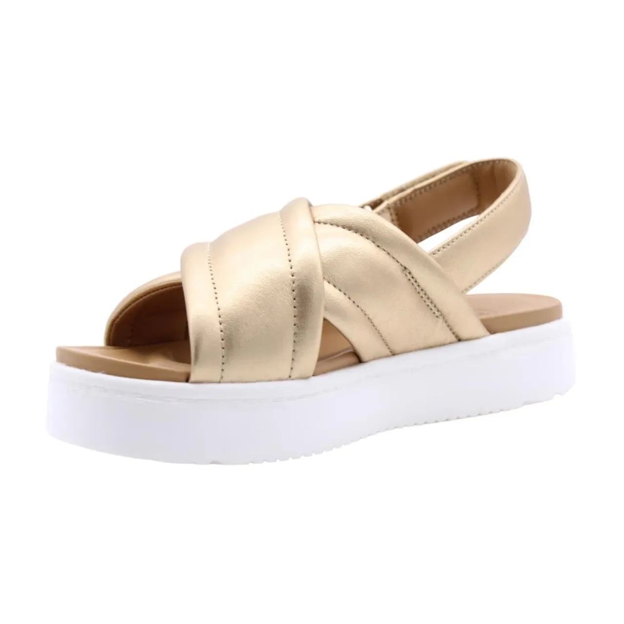UGG , Flat Sandals ,Yellow female, Sizes: