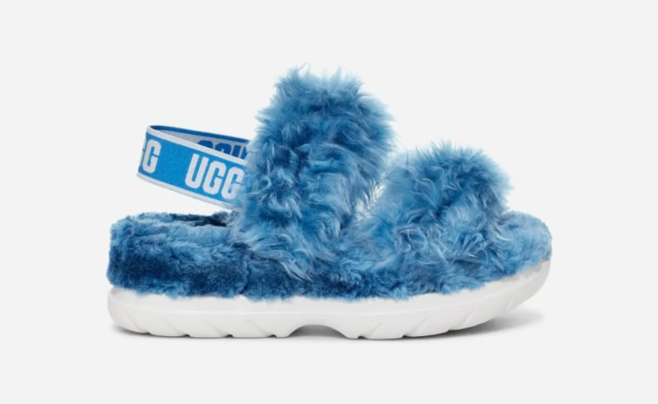 UGG® Fluff Sugar Sandal for Women in Blue