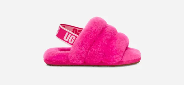 UGG® Fluff Yeah Slide for Kids in Pink