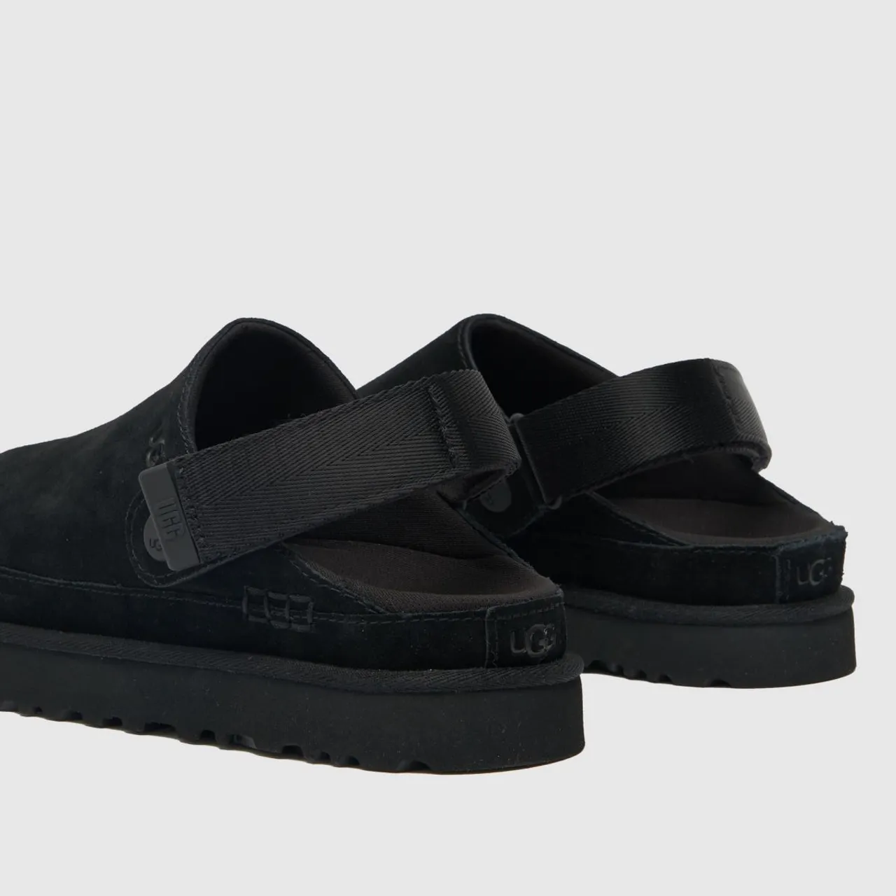 Ugg Goldenstar Clog Sandals In Black