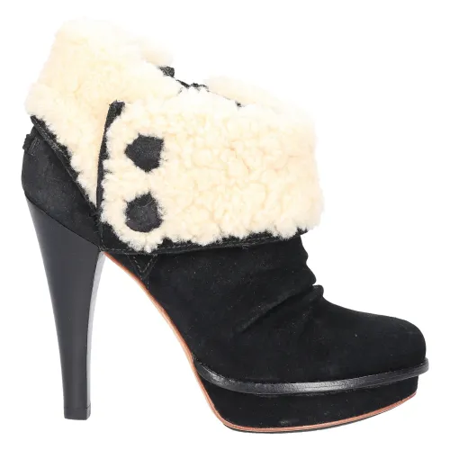 UGG , Heeled Boots ,Black female, Sizes: