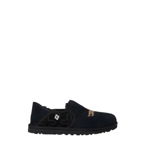 UGG , Kenton Embroidered Shoes ,Black male, Sizes:
