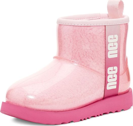 UGG Kid's Classic Clear Mini Ii Boot, Pink Combo, 5 UK Child
