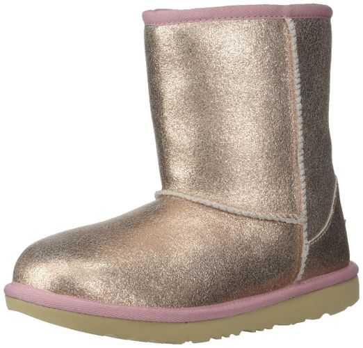 UGG Kid's Classic Ii Metallic Glitter Boot, Rose Gold, 13 UK Child