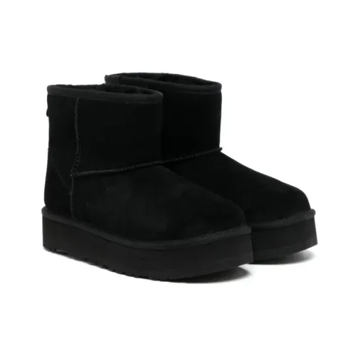 UGG , Kids Classic Mini Platform Boots ,Black female, Sizes: