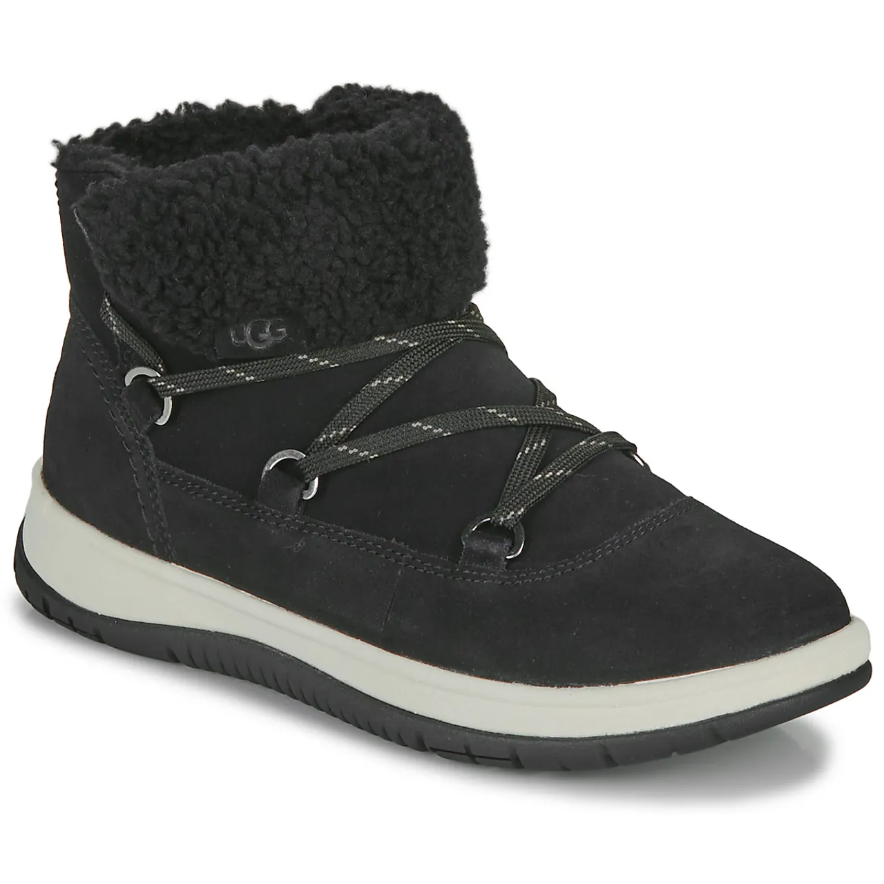 UGG  LAKESIDER HERITAGE LACE  women's Mid Boots in Black