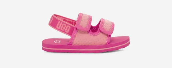 UGG® Lennon Slingback Sandal for Kids in Sugilite/Strawberry Milkshake