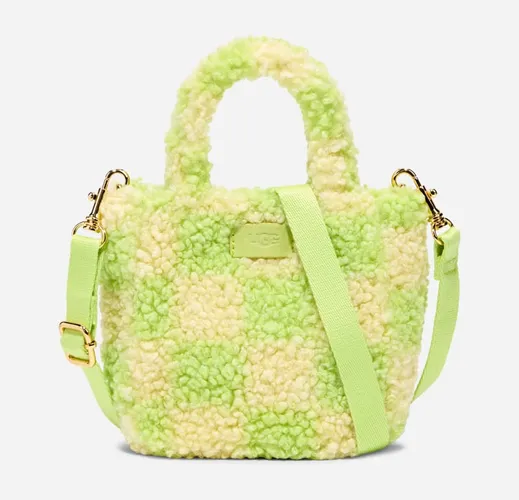 UGG® Maribel Sherpa Mini Bag for Women in Honeycomb/Vibrant Green, Size OS, Polyester Blend