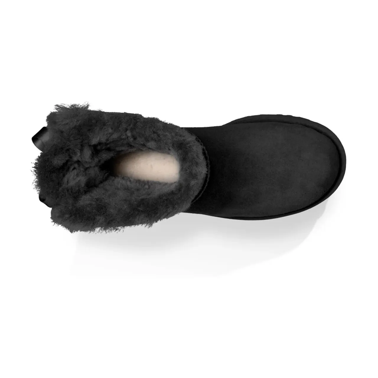 UGG , Mini Bailey Bow II Boot ,Black female, Sizes: