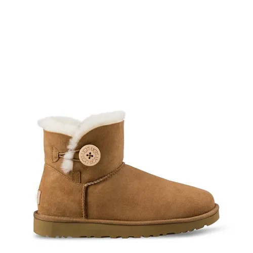 Ugg Mini Bailey Button Boots - Brown