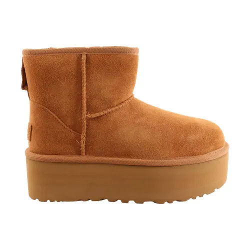 UGG , Mini Platform Boots ,Brown female, Sizes:
