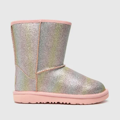 Ugg Multi Classic Ii Glitter Girls Toddler Boots