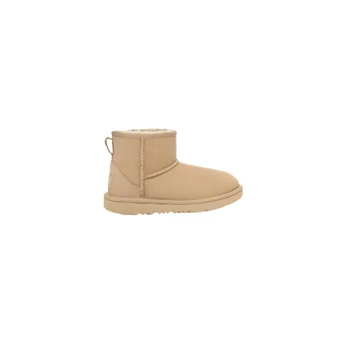 UGG , Mustard Seed Classic Mini II Boots for Kids ,Brown female, Sizes: