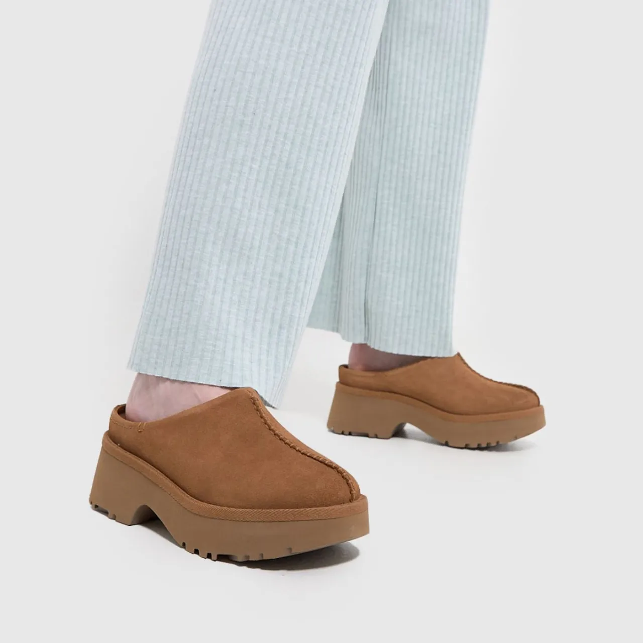 Ugg new Heights Clog Sandals in Chestnut
