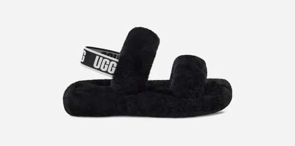 UGG® Oh Yeah Slide for Kids in Black