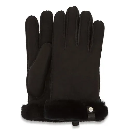 Ugg Shorty Trim Gloves - Black