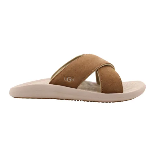 UGG , Sliders ,Brown male, Sizes: