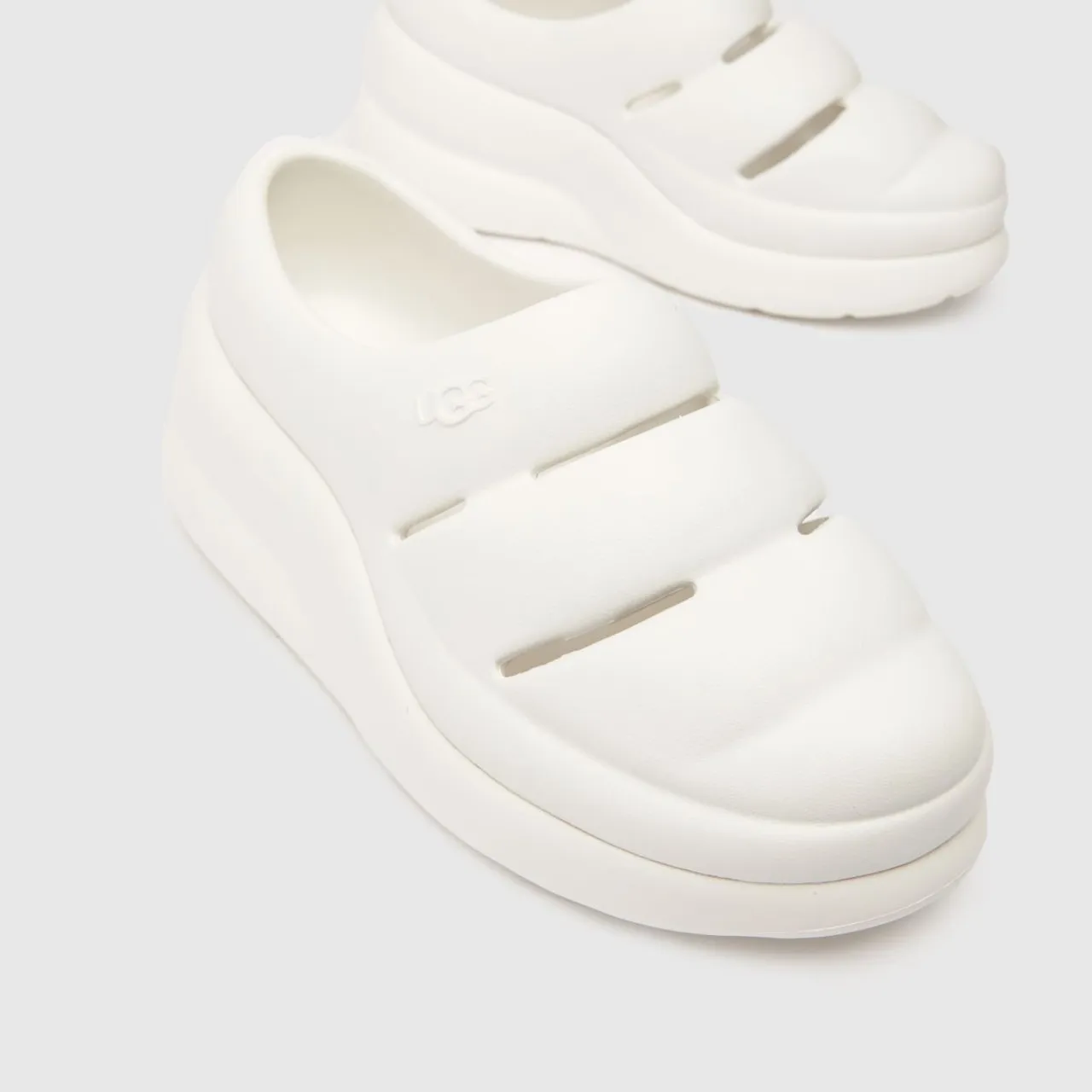 Ugg Sport Yeah Clog Sandals In White