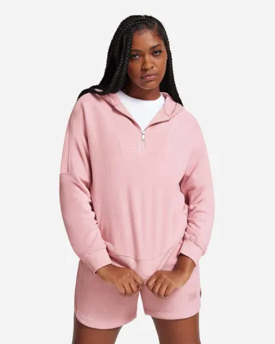 UGG® Stephny Mixed Hoodie for Women in Mauve